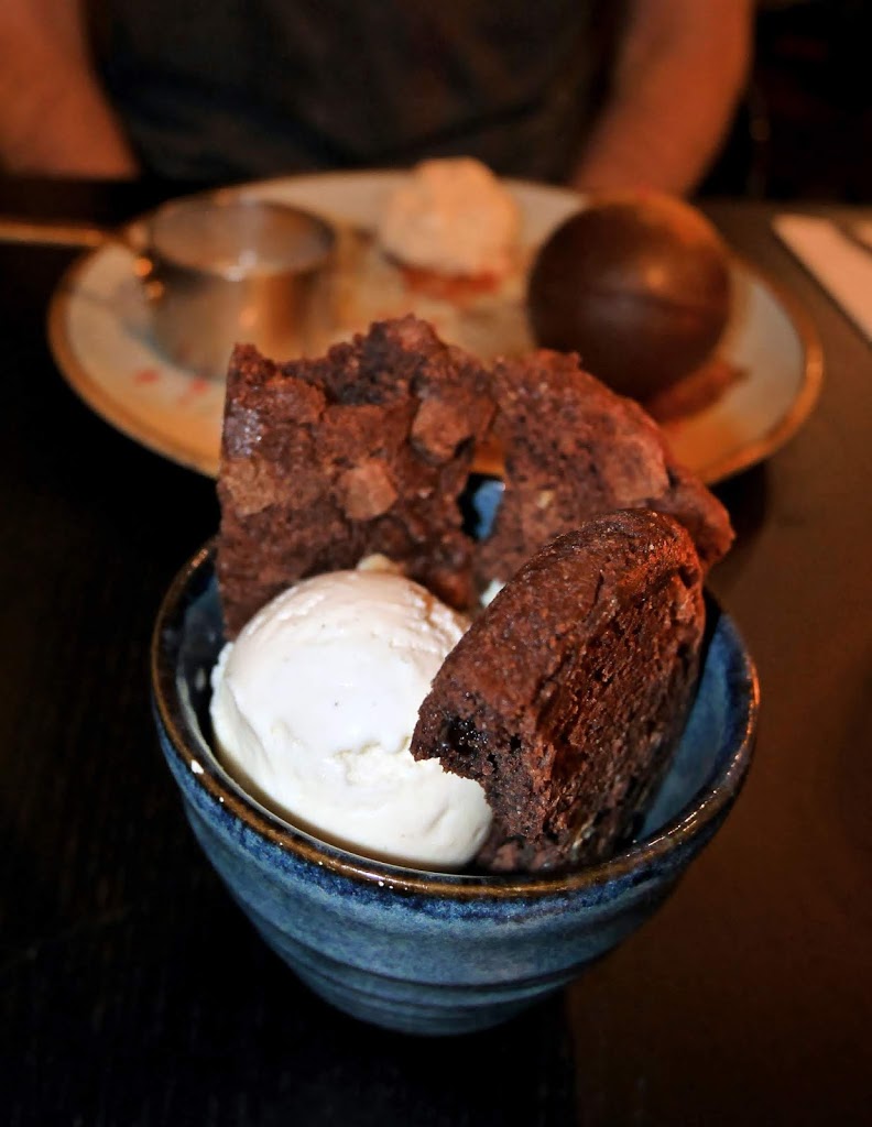 Chocolate desserts at The Horseshoes in East Farleigh, Kent