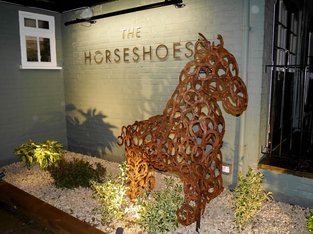 The Horseshoes pub and restaurant in East Farleigh, Kent