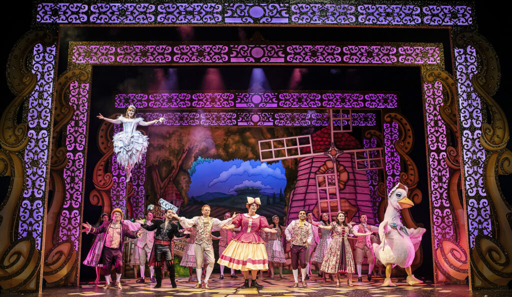 Mother Goose cast at the Marlowe Theatre, Canterbury