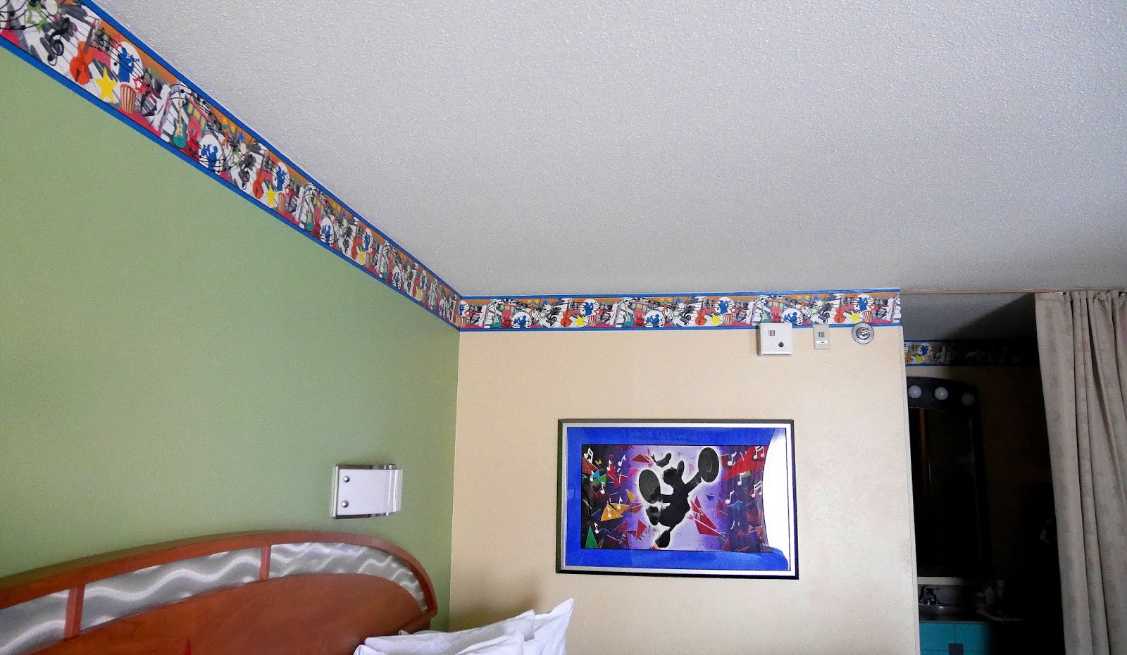 Our room at Disney's All-Star Music resort, Walt Disney World