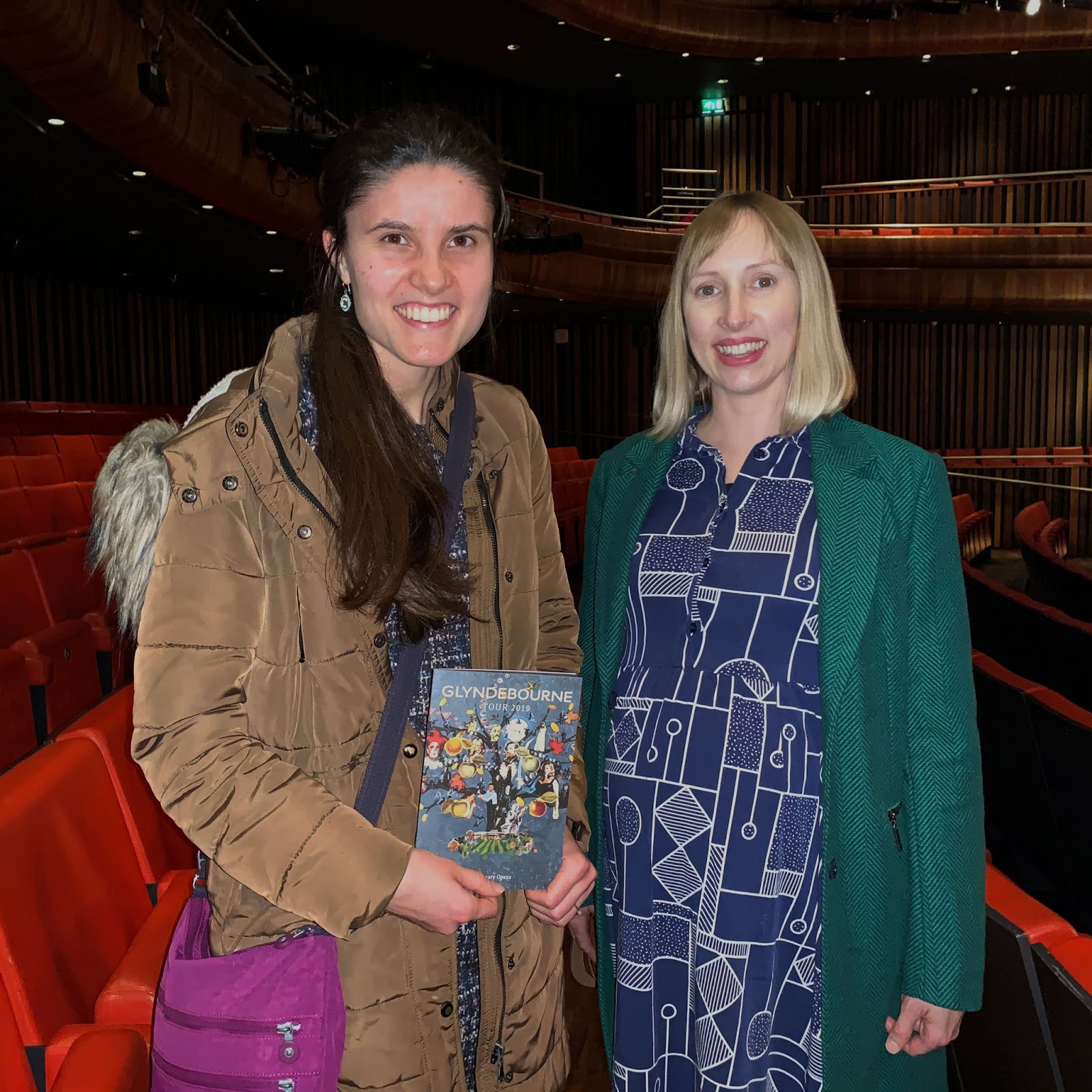 Backstage at the opera with Eleanor from Glyndebourne