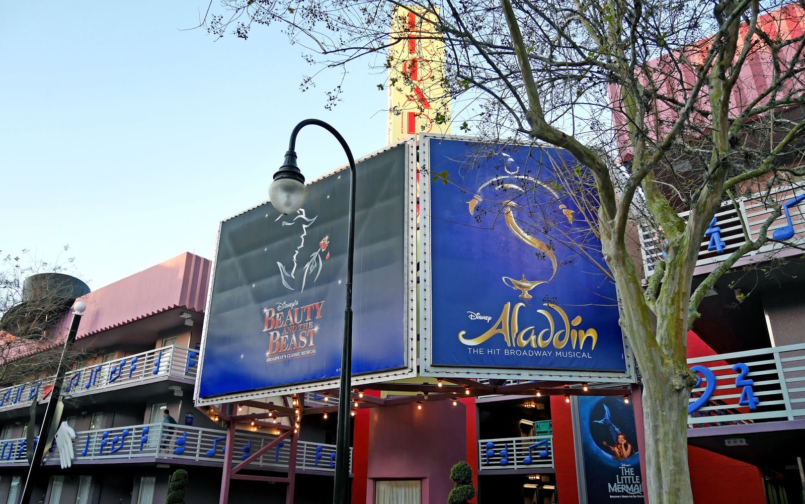 Broadway building at Disney's All-Star Music resort