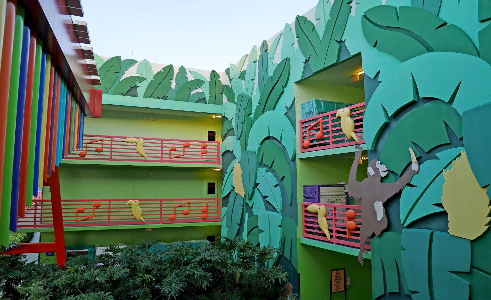 Calypso building at Disney's All-Star Music resort