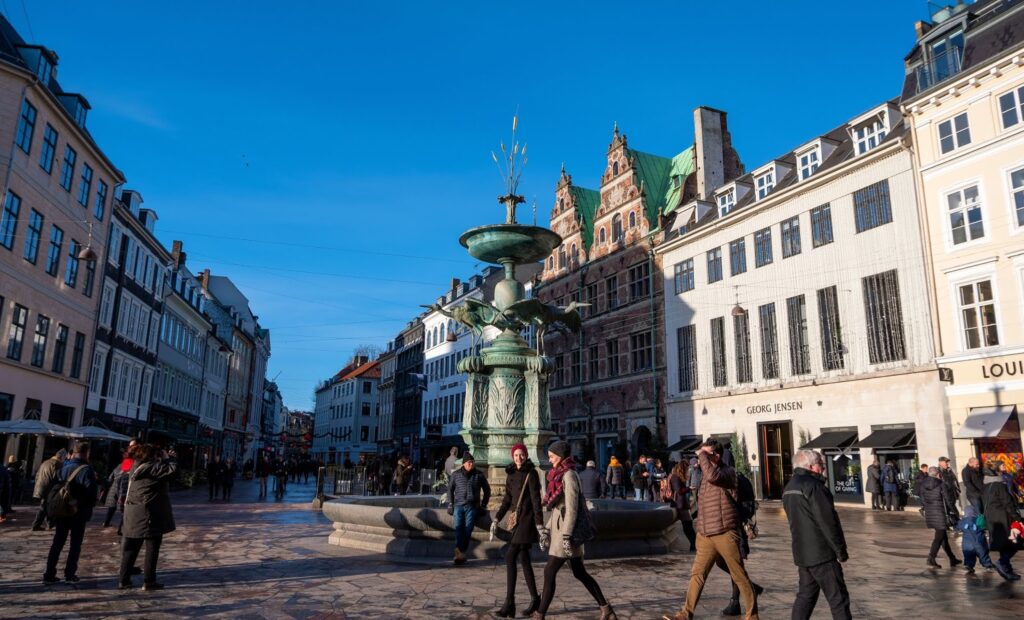 Strøget in December, Copenhagen