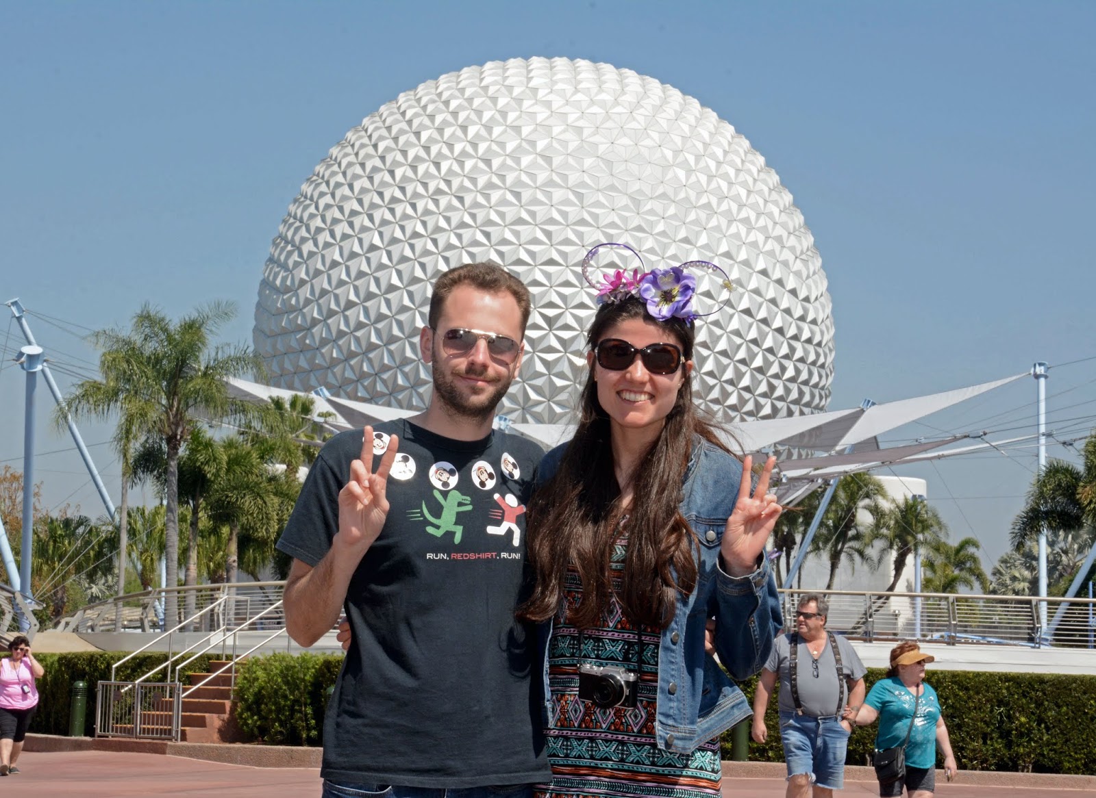 Our second park of the Walt Disney World 4 park challenge: Epcot