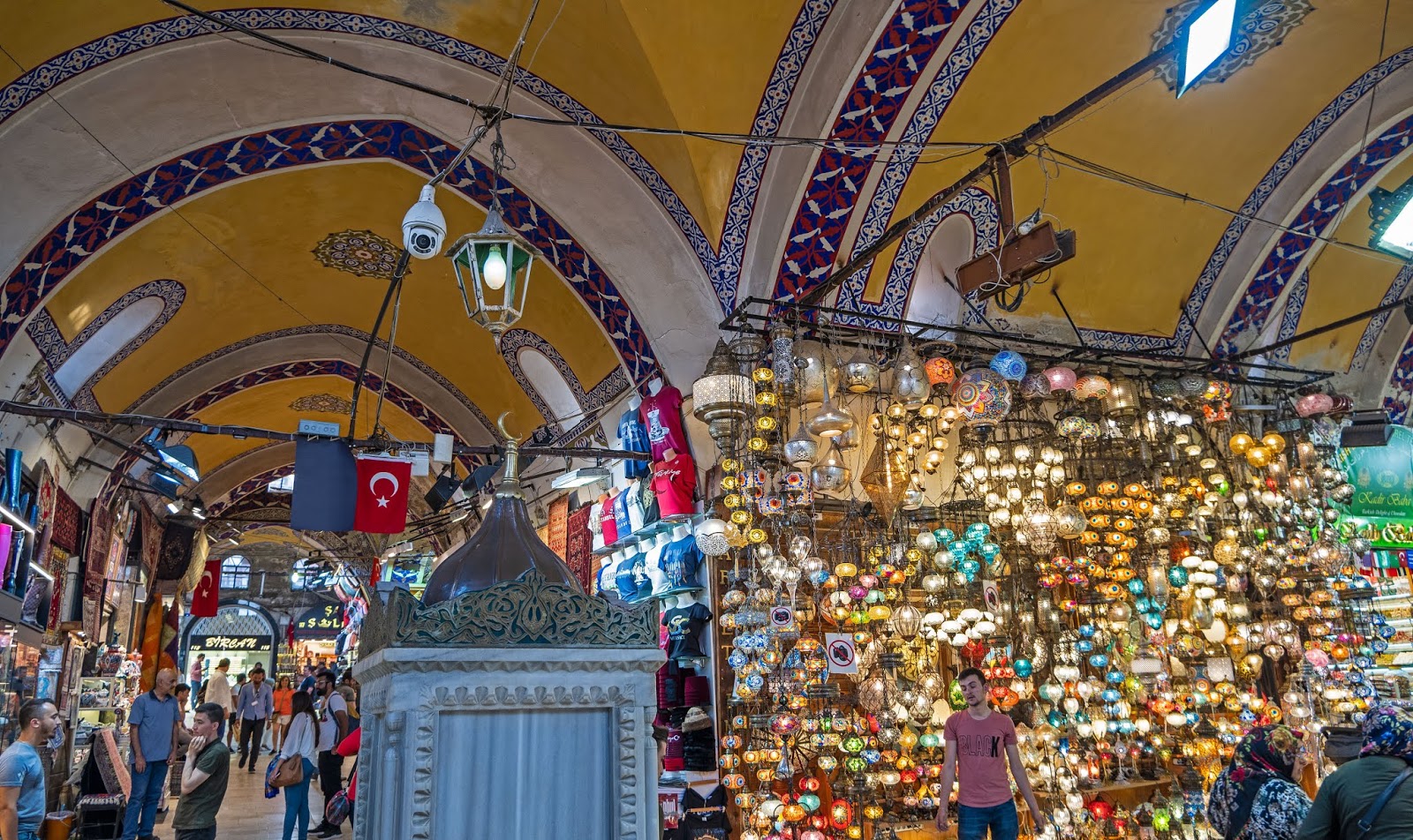 The Grand Bazaar in Istanbul, Turkey