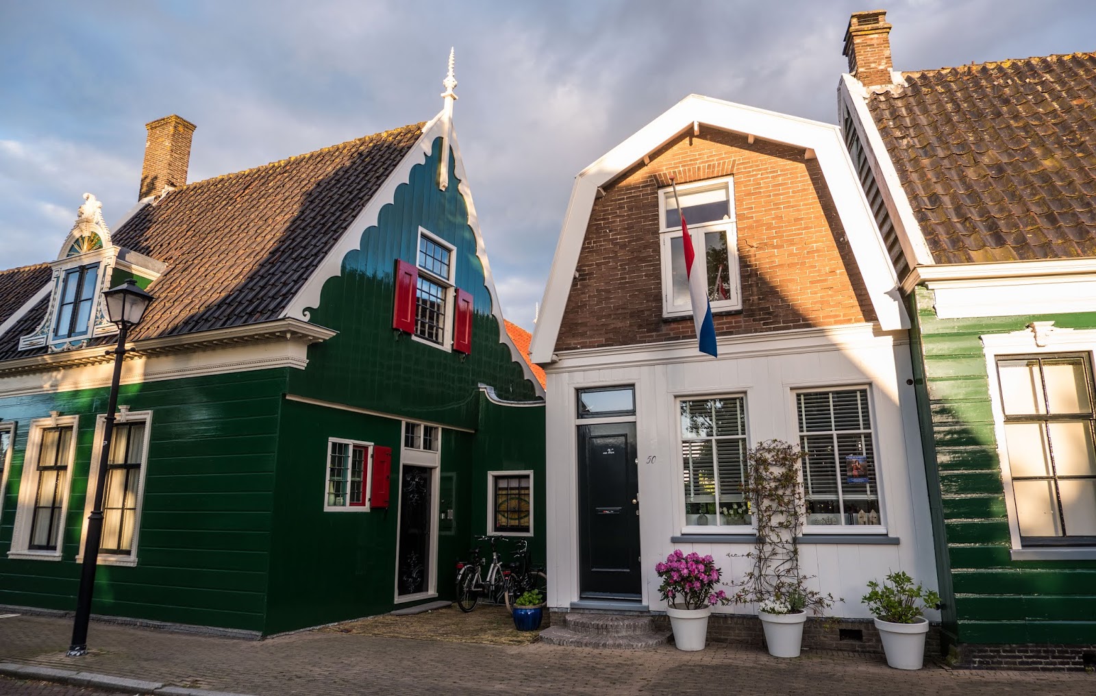 Houses in Zaandijk, The Netherlands