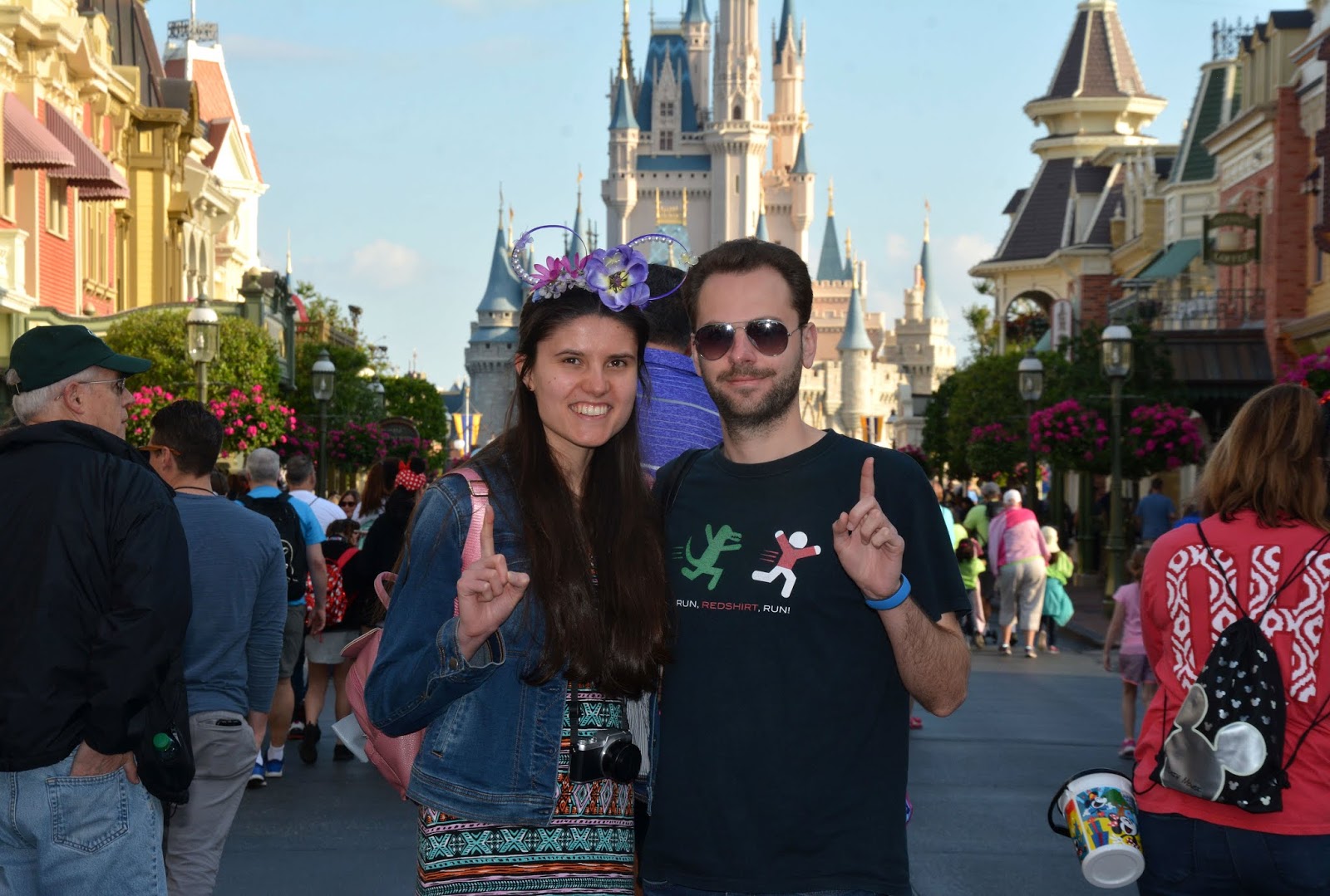 Our first park of the Walt Disney World 4 park challenge: Magic Kingdom