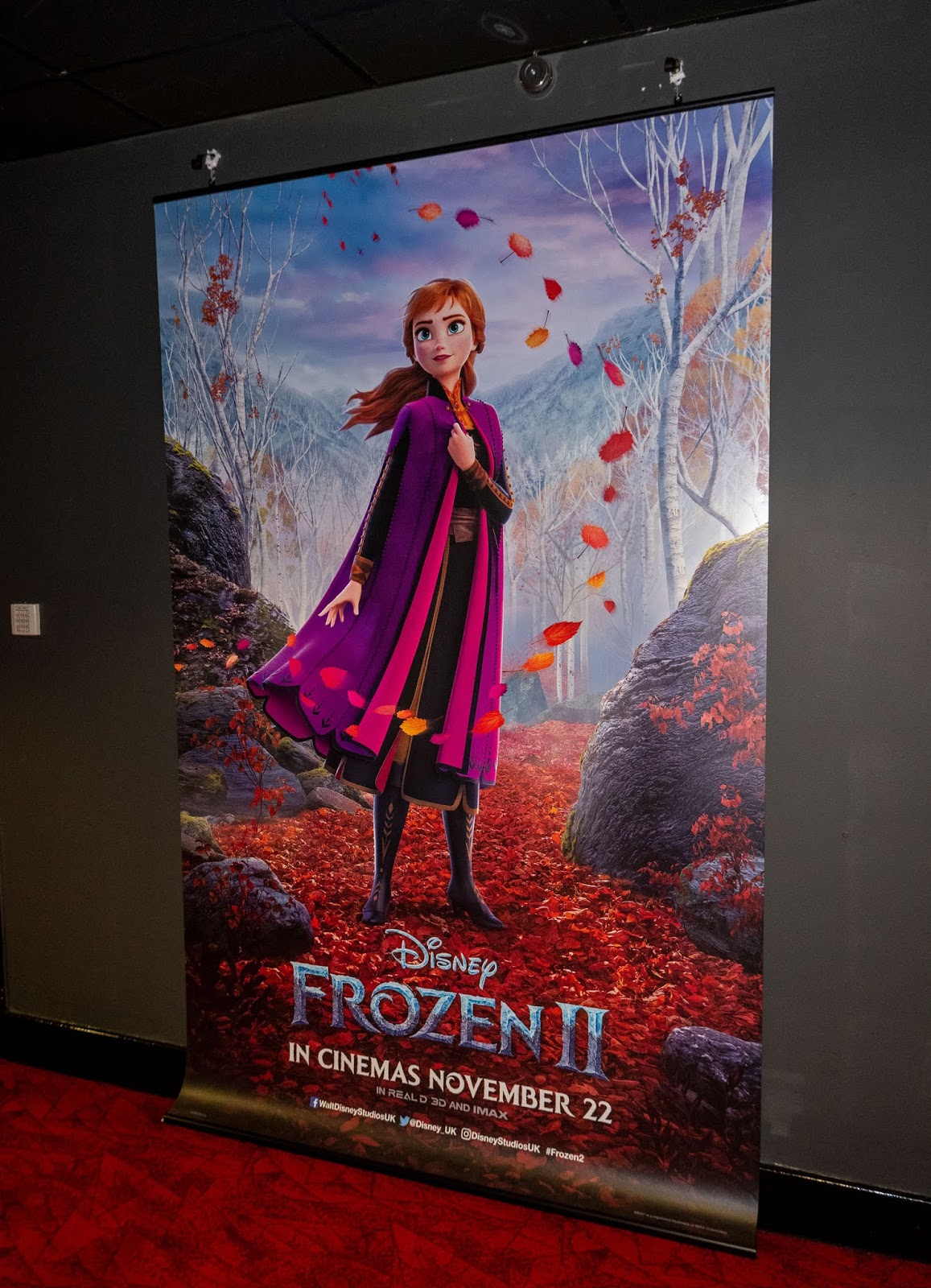 Princess Anna Frozen 2 poster at Empire Cinemas