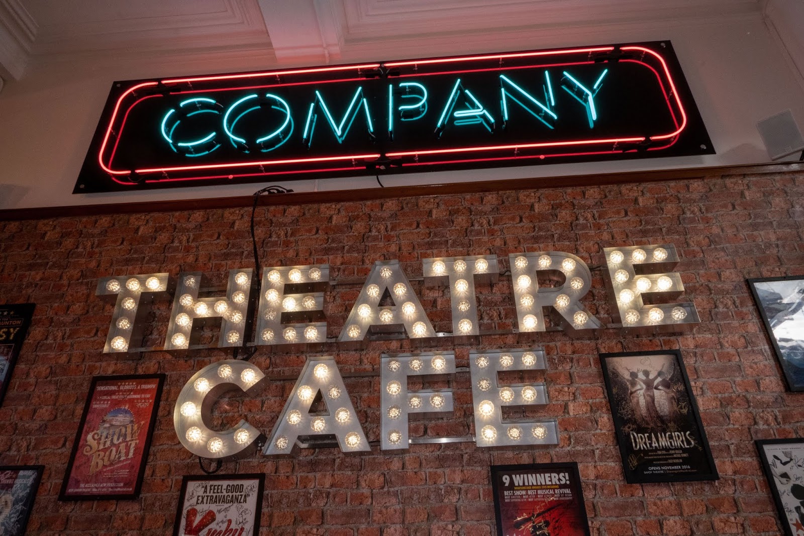 The Theatre Cafe on St Martin's Lane, London