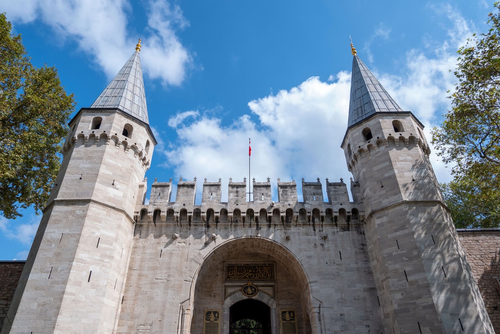 The Topkapi Palace in Istanbul, Turkey