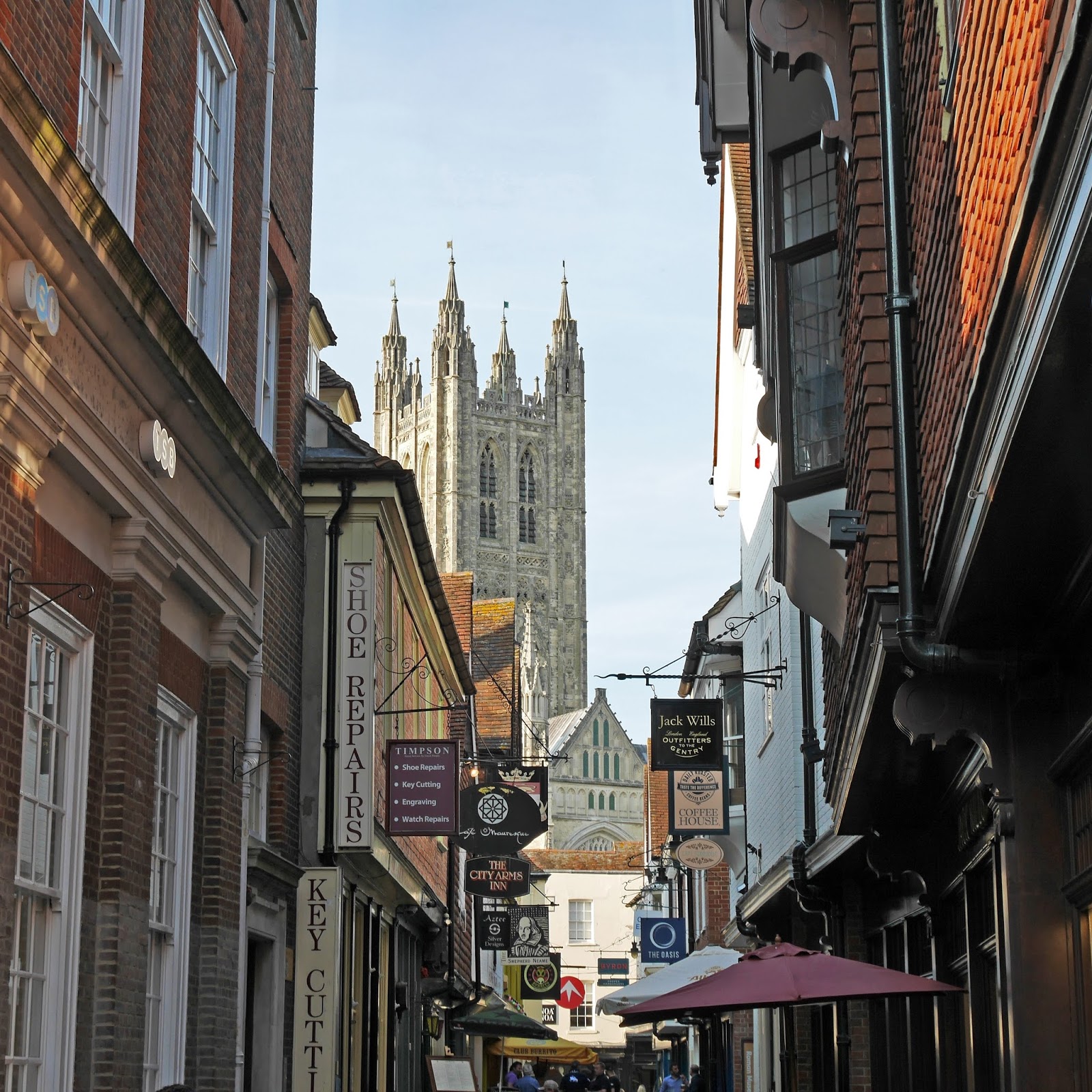 Butchery Lane in Canterbury, Kent