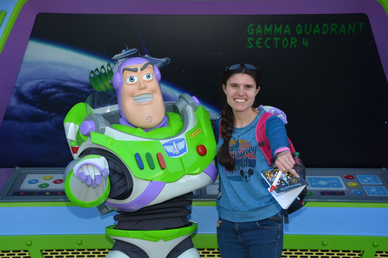 Meeting Buzz Lightyear at Disney's Magic Kingdom, Walt Disney World
