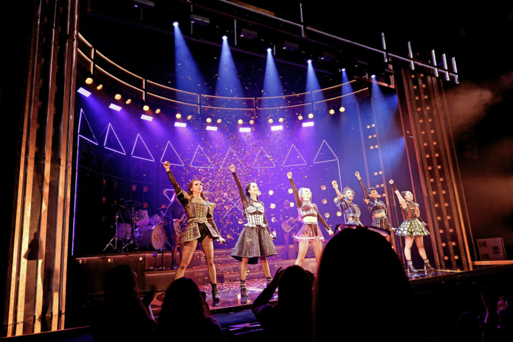 The finale for SIX the Musical at The Marlowe Theatre, Canterbury