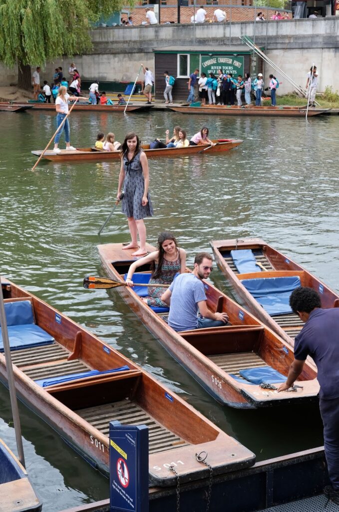 Arriving back at Scudamore's punting station