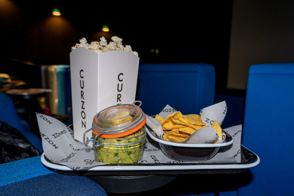 Snacks at Curzon Cinema in Canterbury, Kent