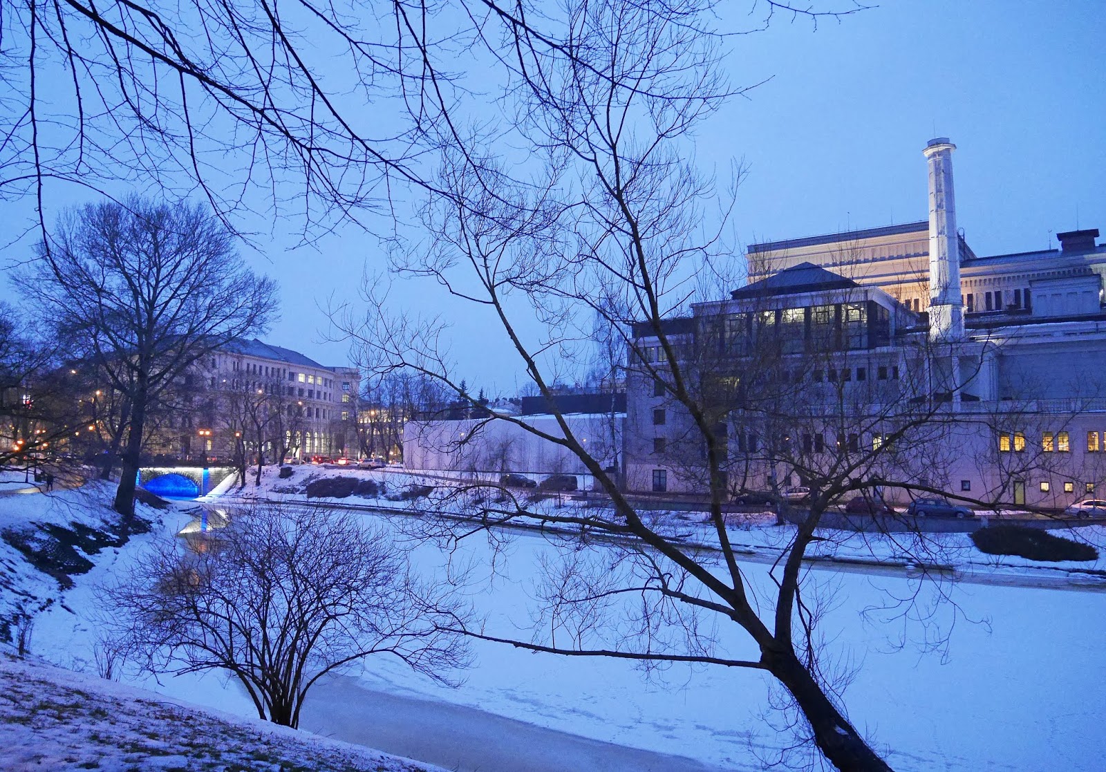 Winter in Riga, Latvia