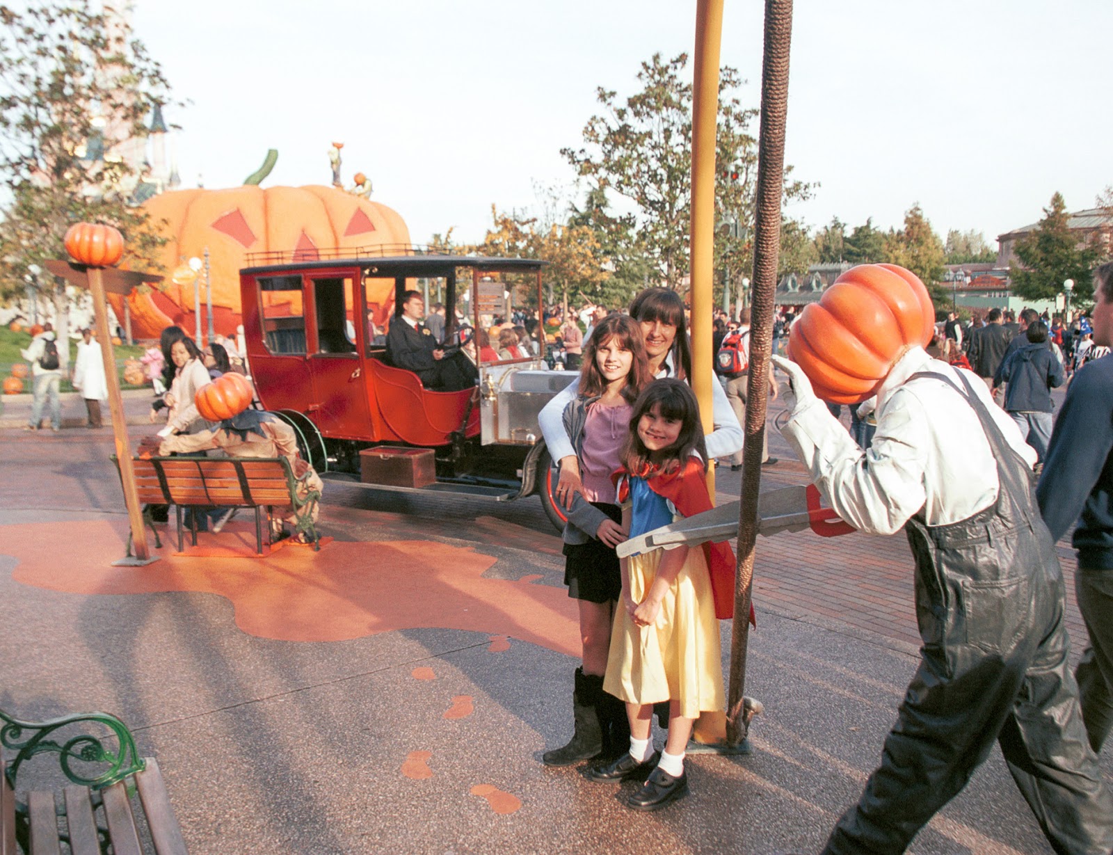 Halloween at Disneyland Paris in 2004