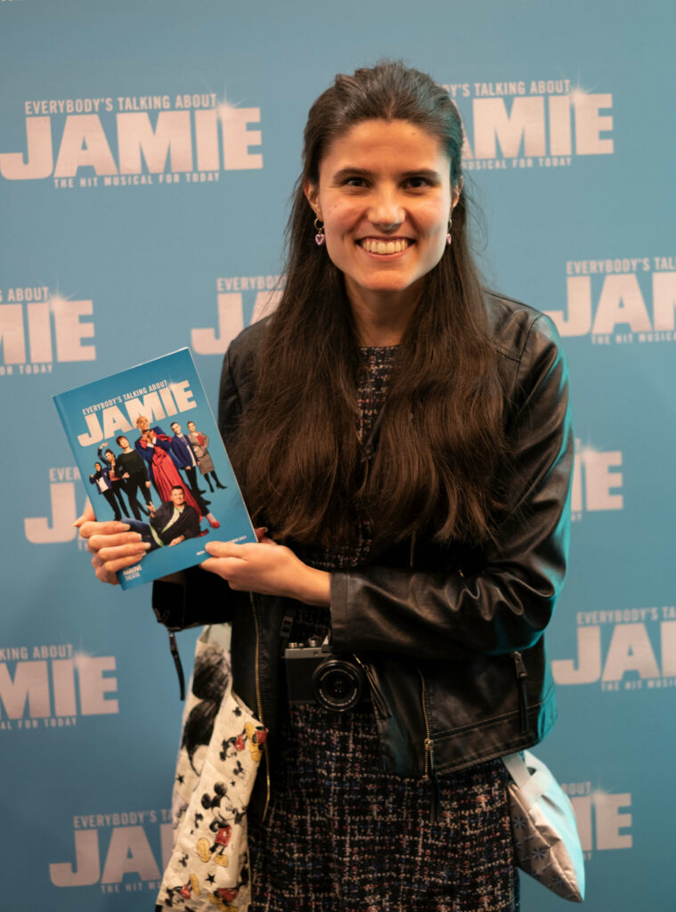 Kat Masterson at The Marlowe Theatre's press night for Everybody's Talking About Jamie