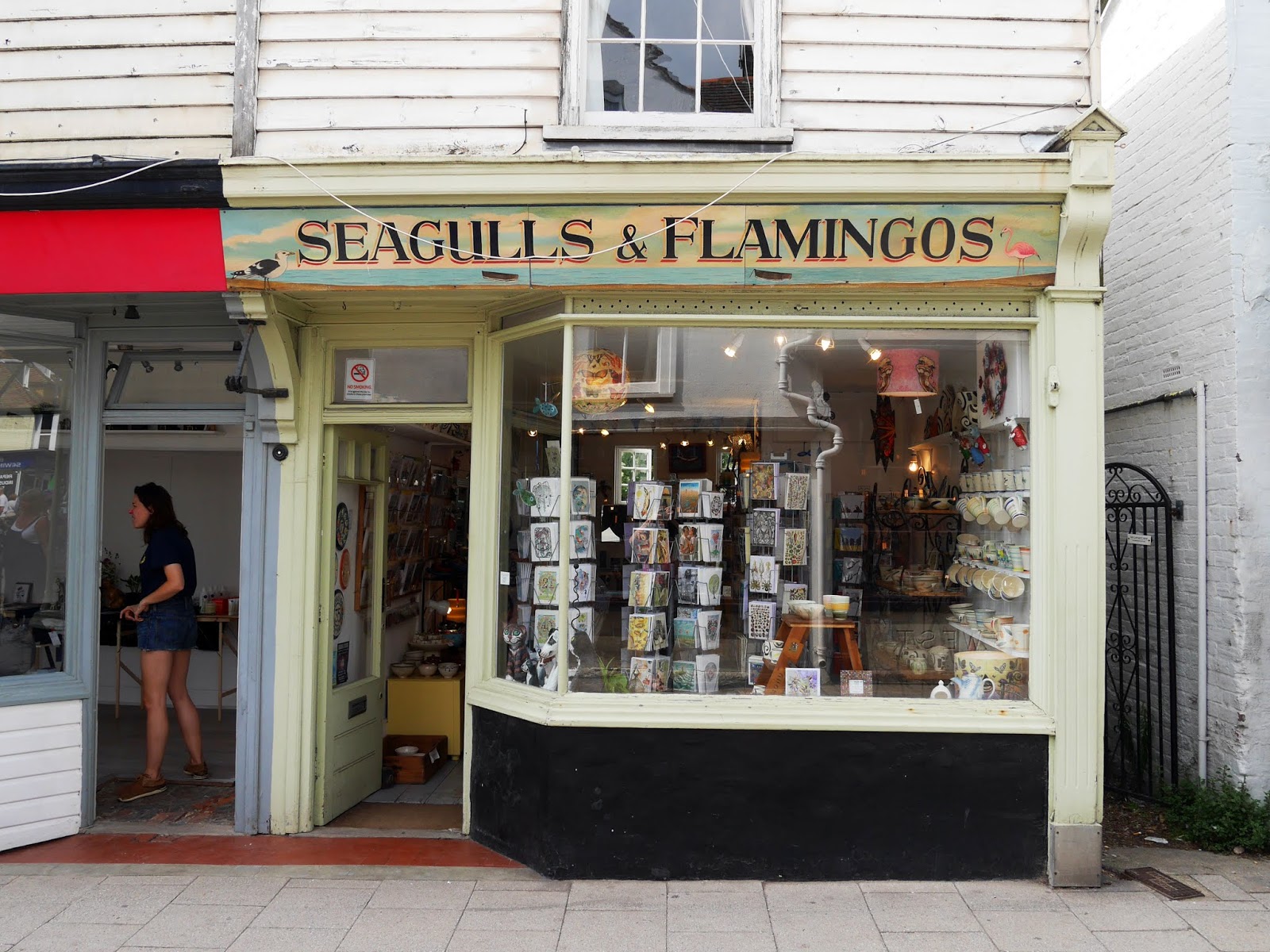 Seagulls & Flamingos shop, Whitstable