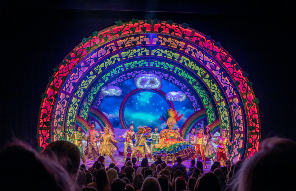 Jack And The Beanstalk finale at The Marlowe Theatre, Canterbury