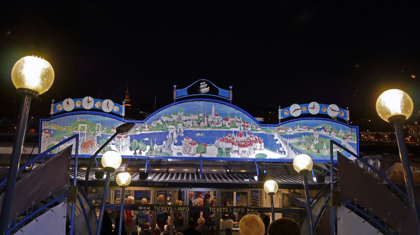 Legenda Cruises boat dock, Budapest