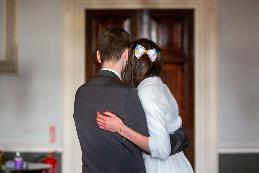 A photo from our December 2020 Wedding at Broome Park Hotel, Canterbury