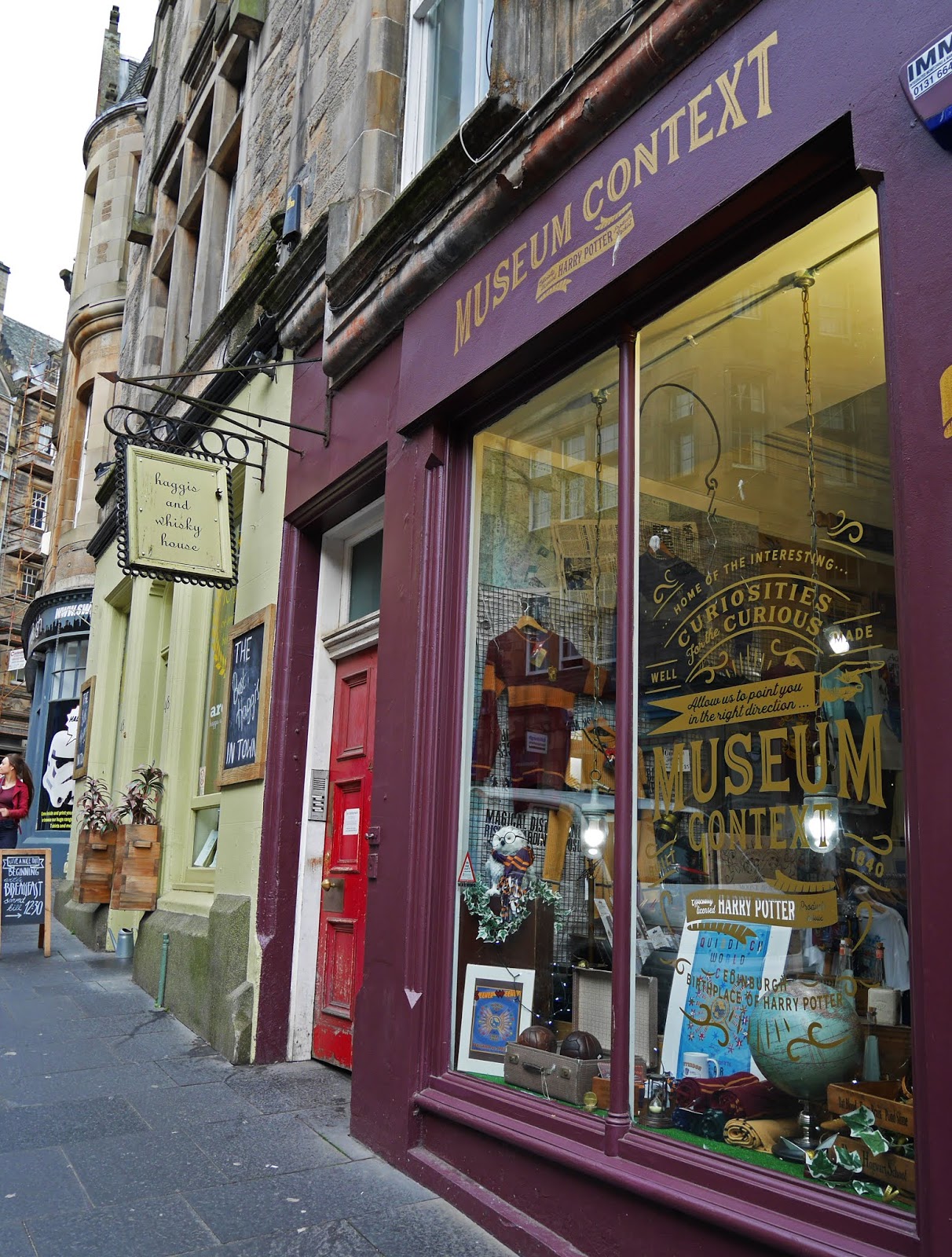 Museum Context 'Harry Potter' shop in Edinburgh