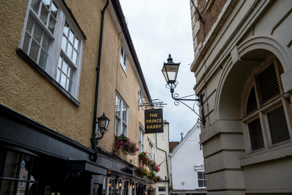 The Prince Harry pub in Windsor