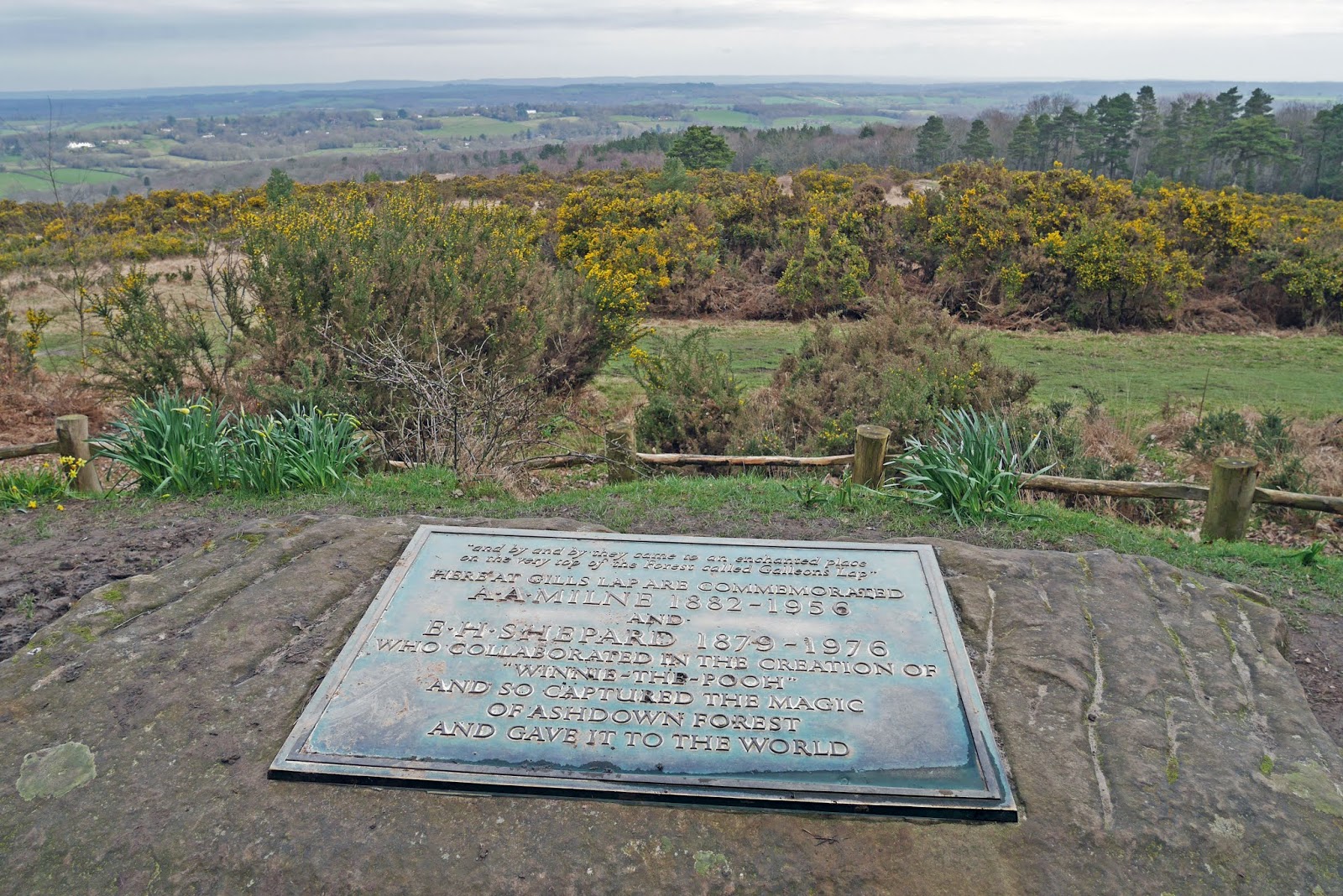 A. A. Milne and E. H. Shepard Memorial, Ashdown Forest