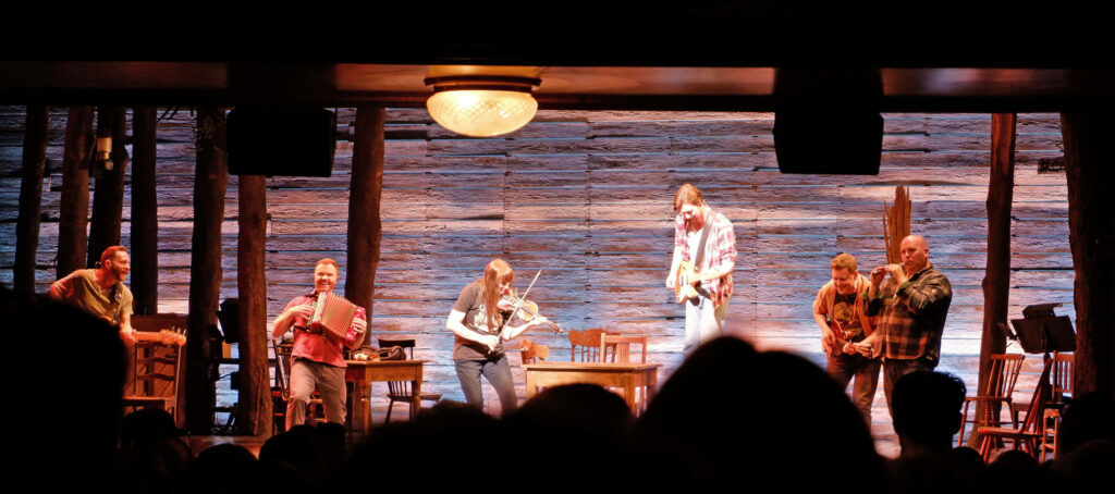 Come From Away band on stage