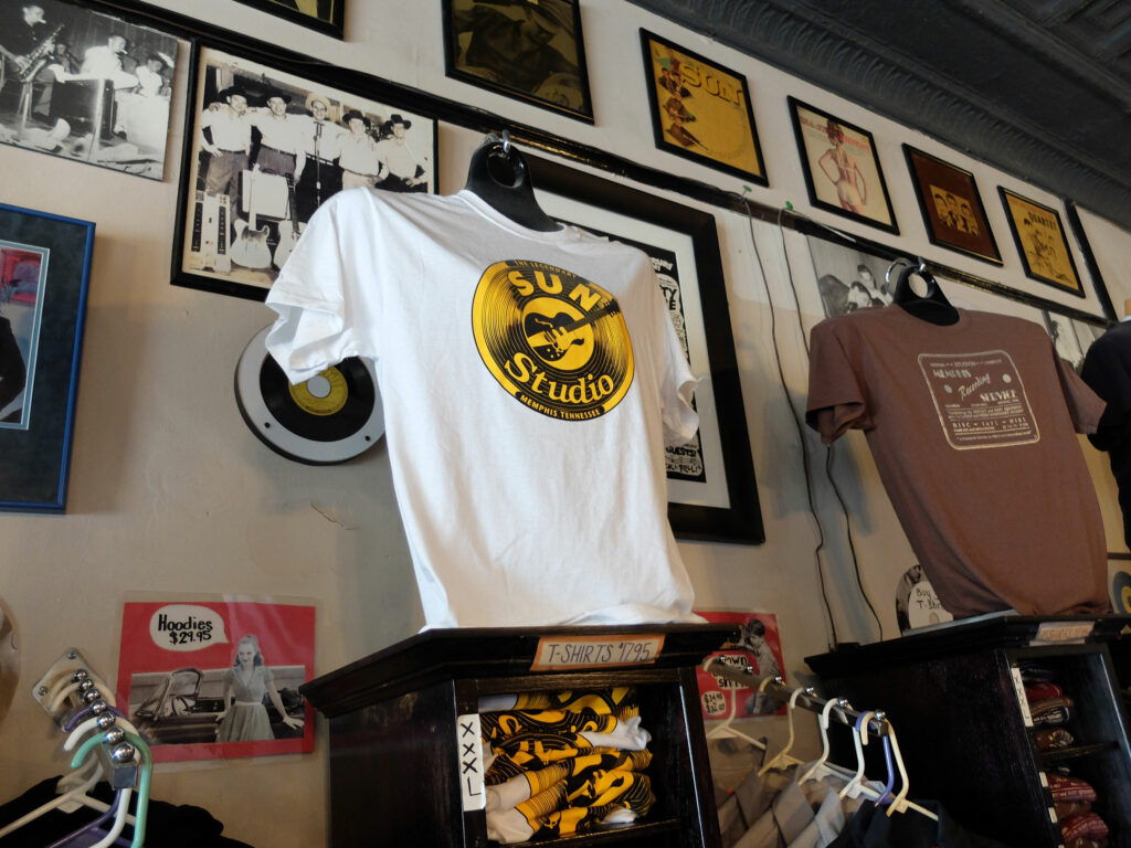 Sun Studio in Memphis, Tennessee