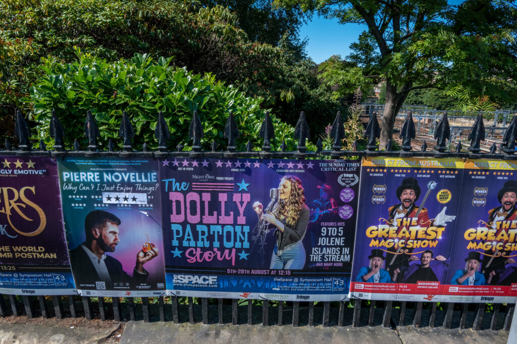 The Dolly Parton Story Edinburgh Fringe poster