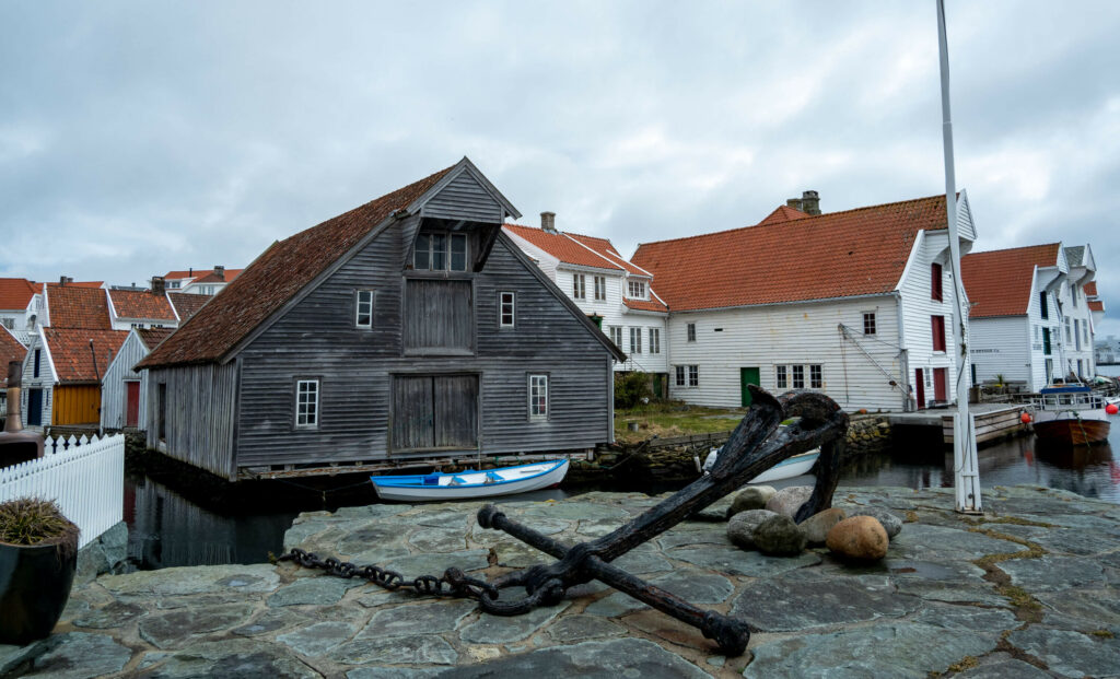 Old buildings of Skudeneshavn, Norway