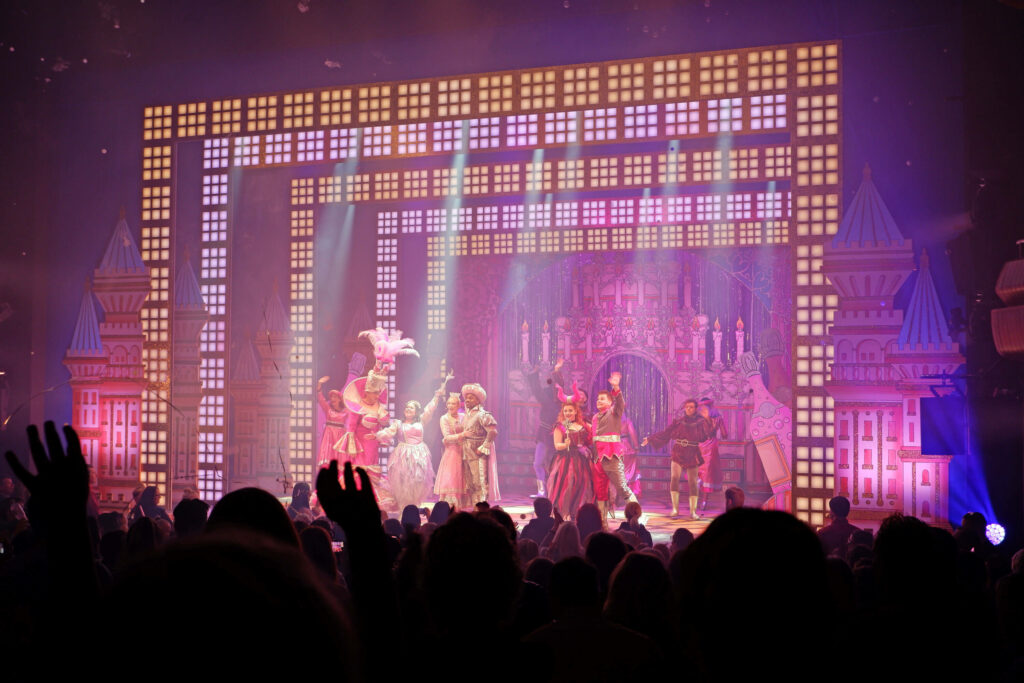 Sleeping Beauty pantomime finale at The Marlowe Theatre