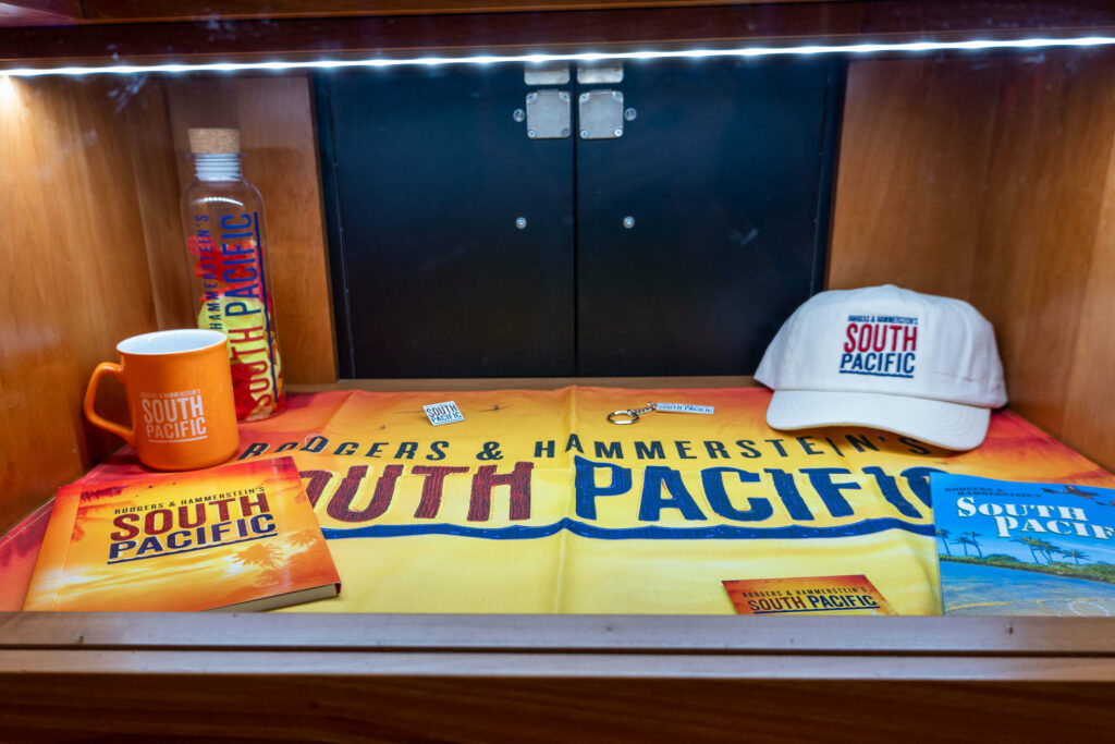 South Pacific souvenirs at The Marlowe Theatre, Canterbury