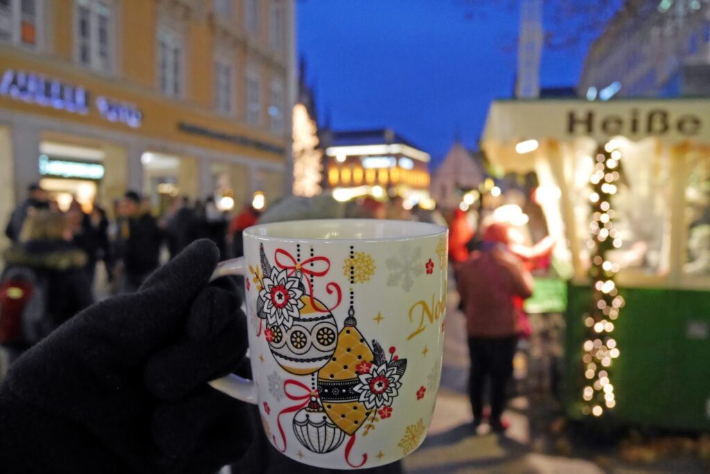 Hot Chocolate at the Munich Christmas Markets