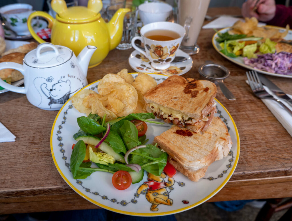 Lunch at Pooh Corner in Hartfield, East Sussex