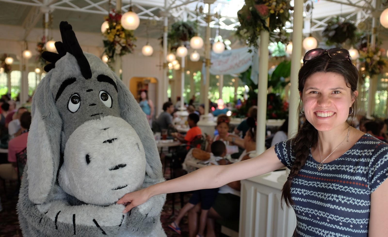 Breakfast at Magic Kingdom on the Fourth of July