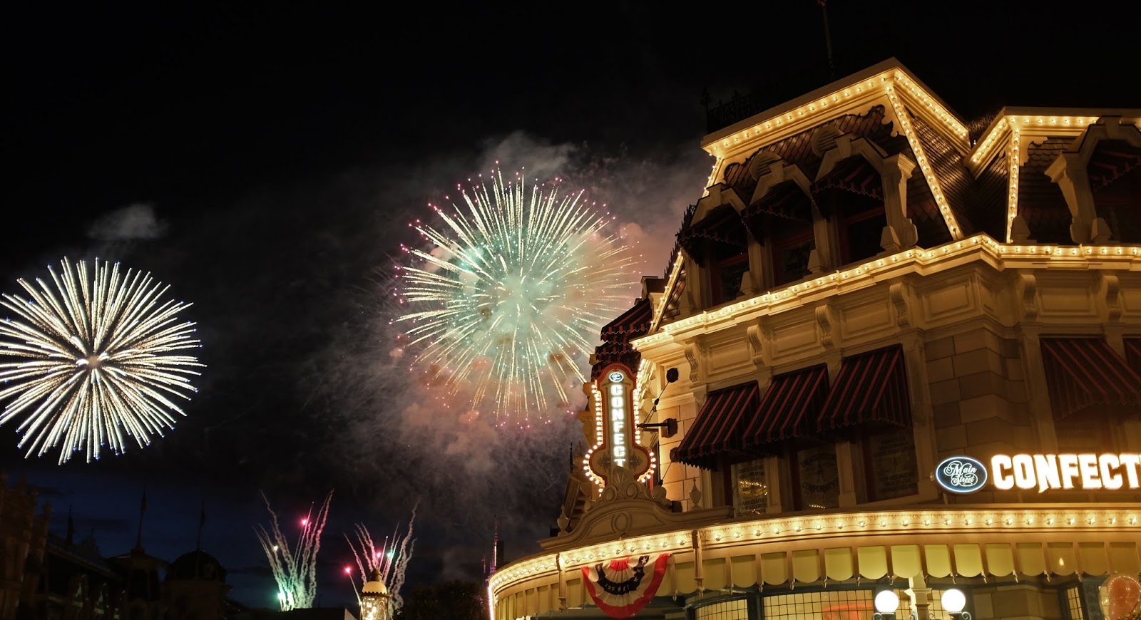 Fourth of July fireworks at Walt Disney World