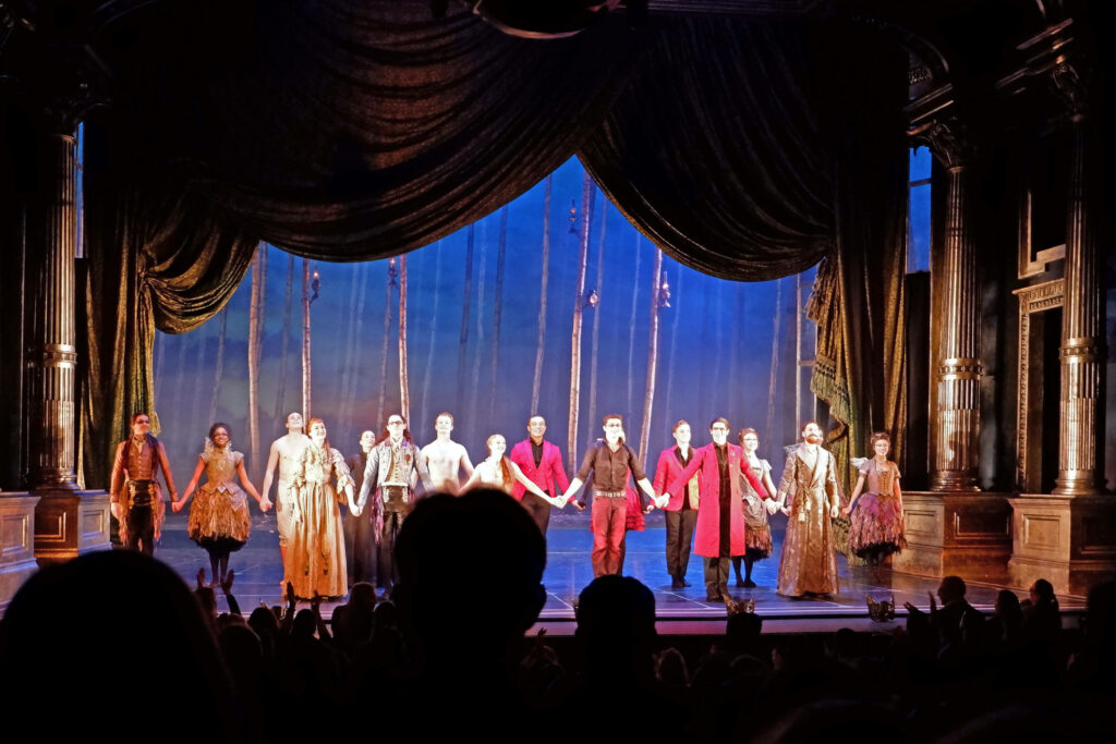 Matthew Bourne's Sleeping Beauty curtain call at The Marlowe Theatre, Canterbury