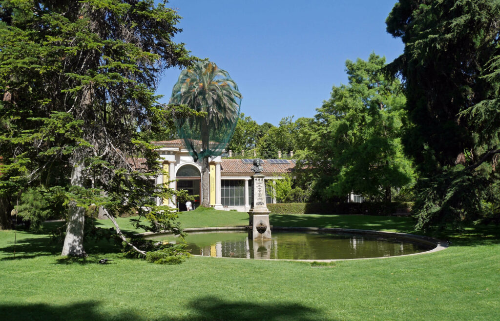 The Royal Botanical Gardens in Madrid, Spain