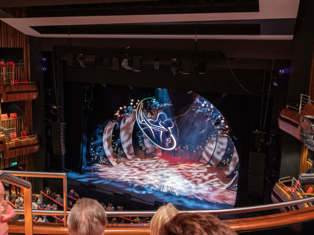 Strictly Ballroom the Musical stage at The Marlowe Theatre, Canterbury