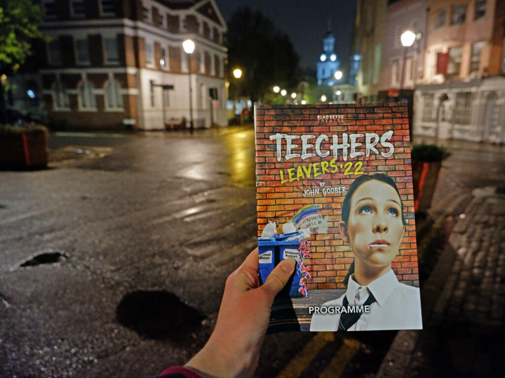 Teechers Leavers '22 programme in Greenwich, London