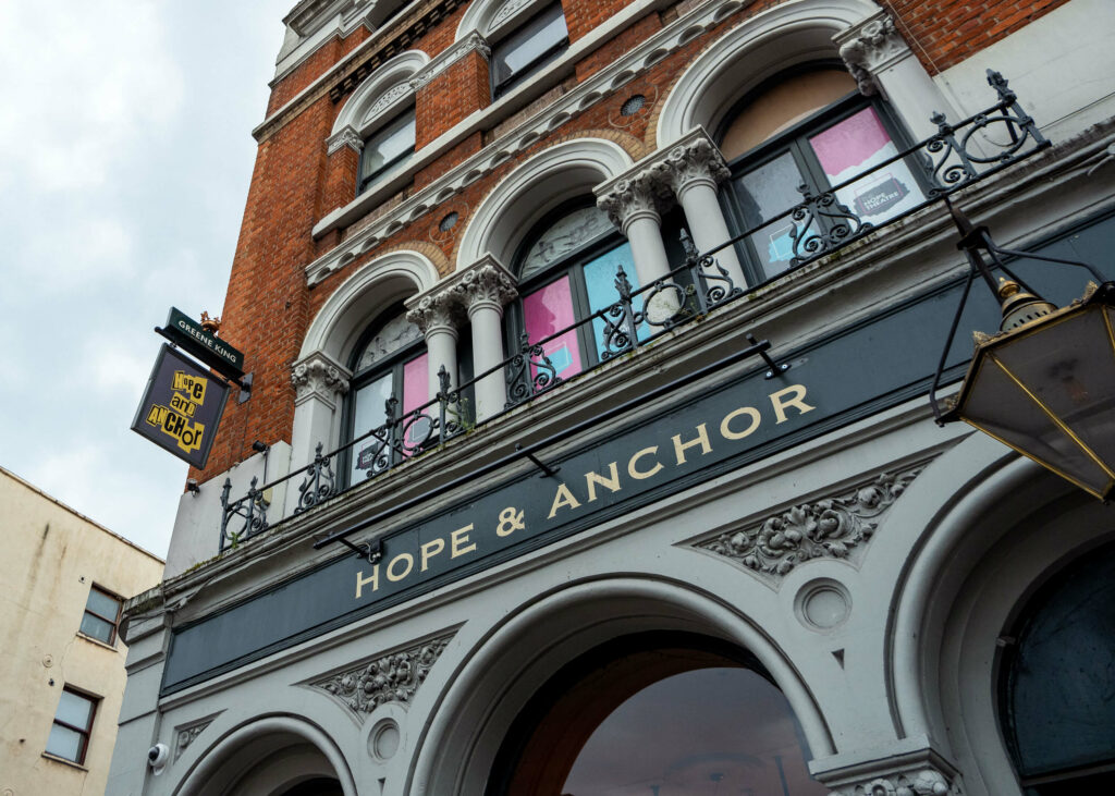 The Hope Theatre at the Hope and Anchor pub in Islington
