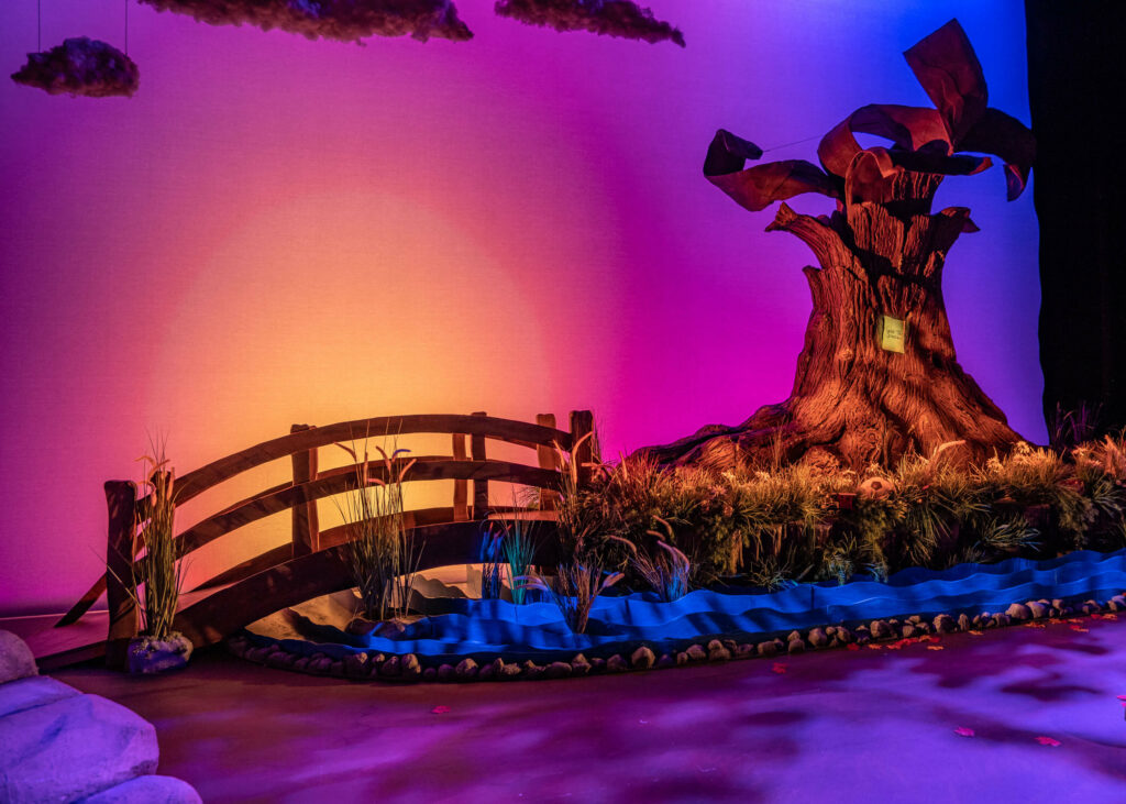 Winnie the Pooh musical set at Riverside Studios, London