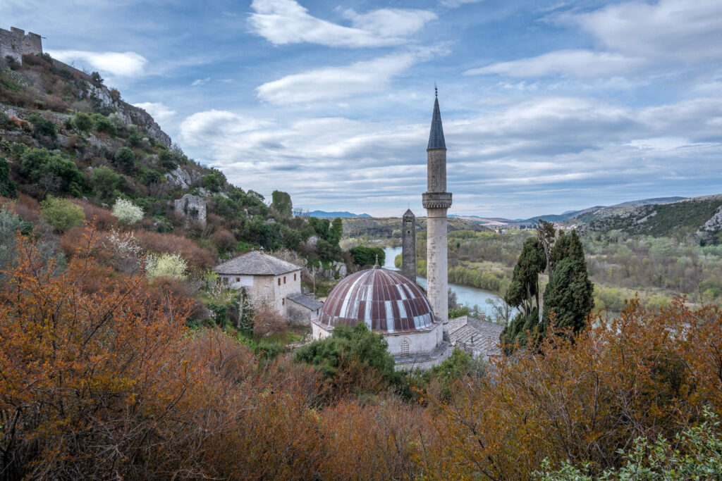 Views from the historic village of Počitelj, Bosnia and Herzegovina
