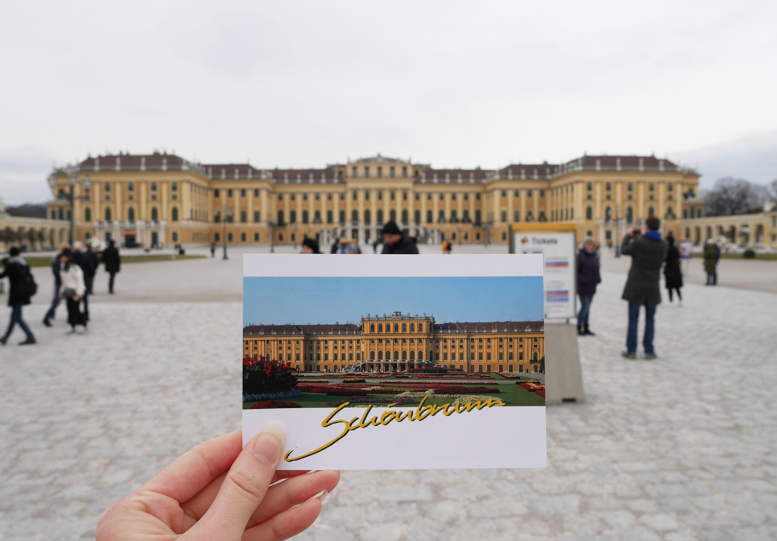 Schönbrunn Palace in Vienna, Austria