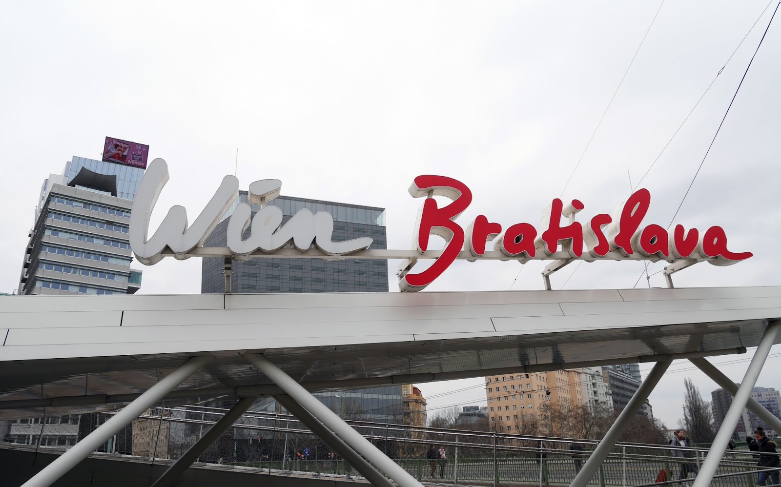 Bratislava and Vienna boat dock. Why you should visit Bratislava and Vienna together.
