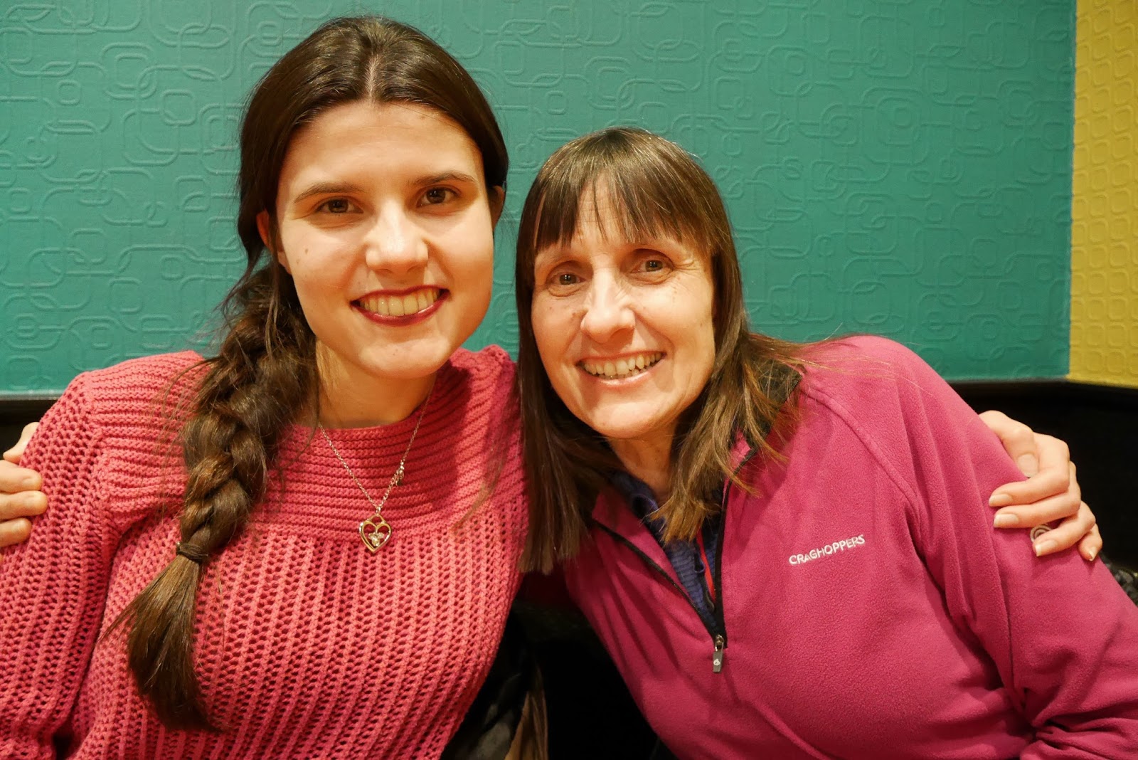 Mum and I (Kat Last) at Arthie's Restaurant, Bruges